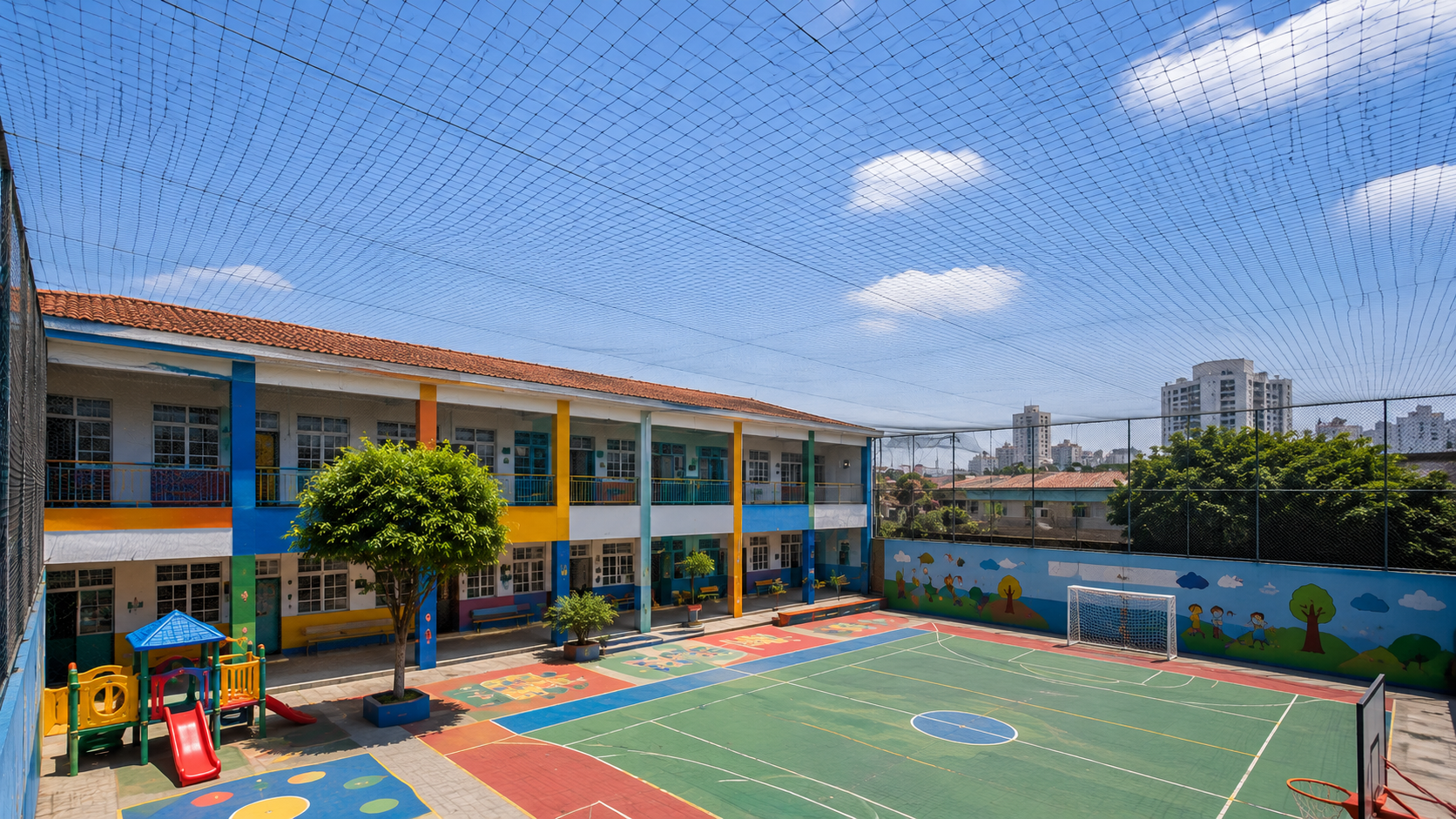 REDES DE PROTEÇÃO
PARA ESCOLAS